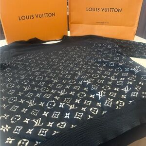 Lvse Monogram Degrade Crewneck